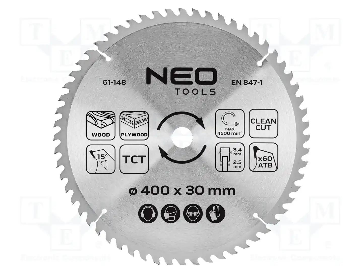 NEO TOOLS 61-148 — Диски для резки и шлифовки