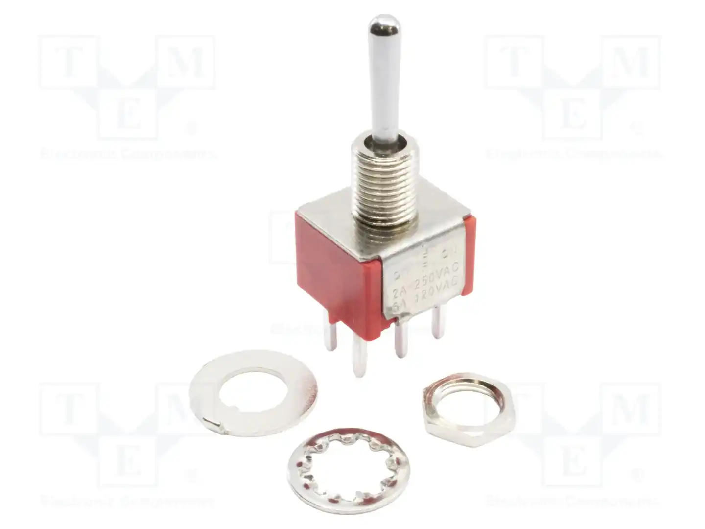 E-SWITCH 100DP3T1B3M2QEH — Переключатели рычажные