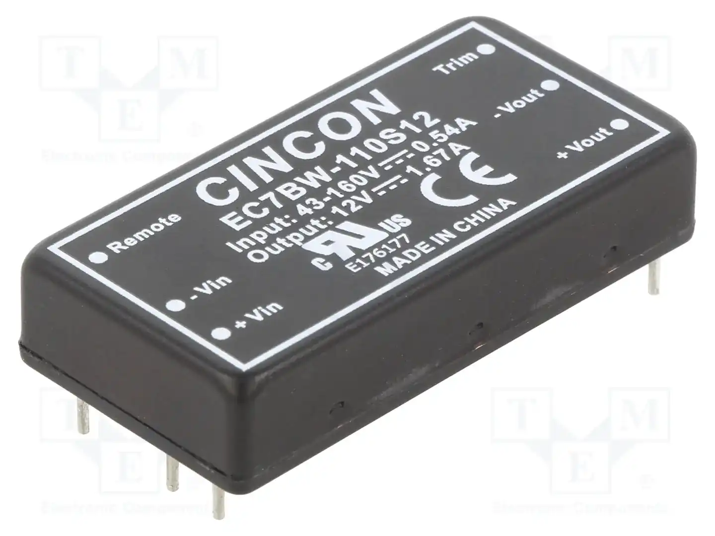 CINCON EC7BW-110S12 — Преобразователи DC/DC