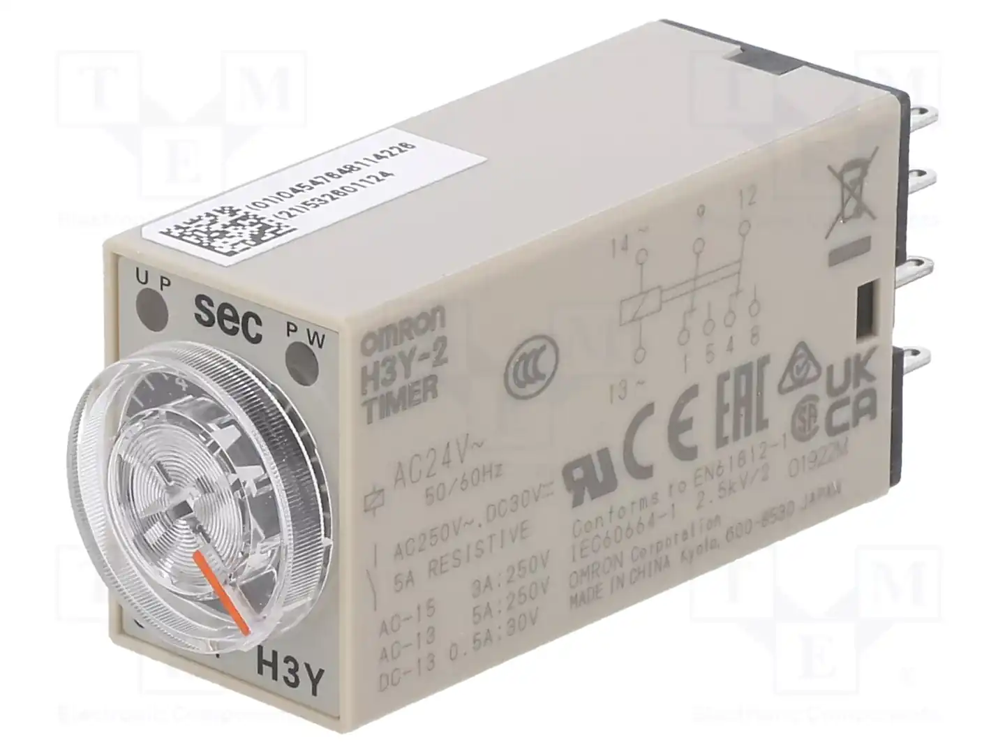 OMRON H3Y-2 AC24 10S — Временные аналоговые реле