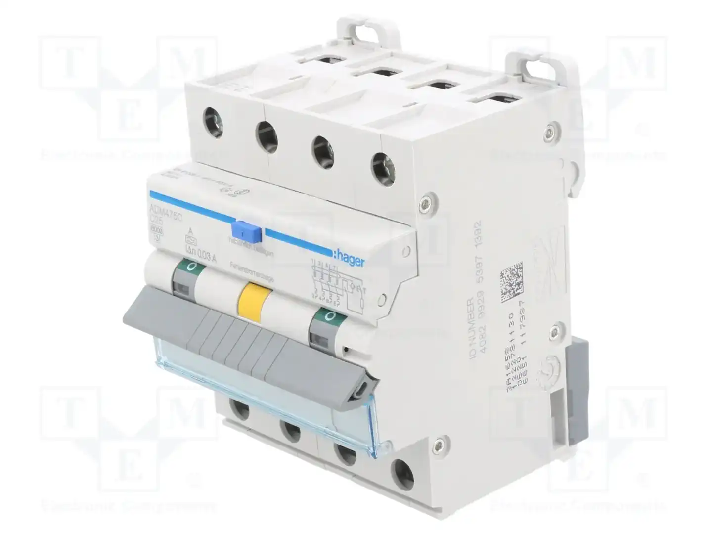 HAGER ADM475C — Дифференциальные выключатели