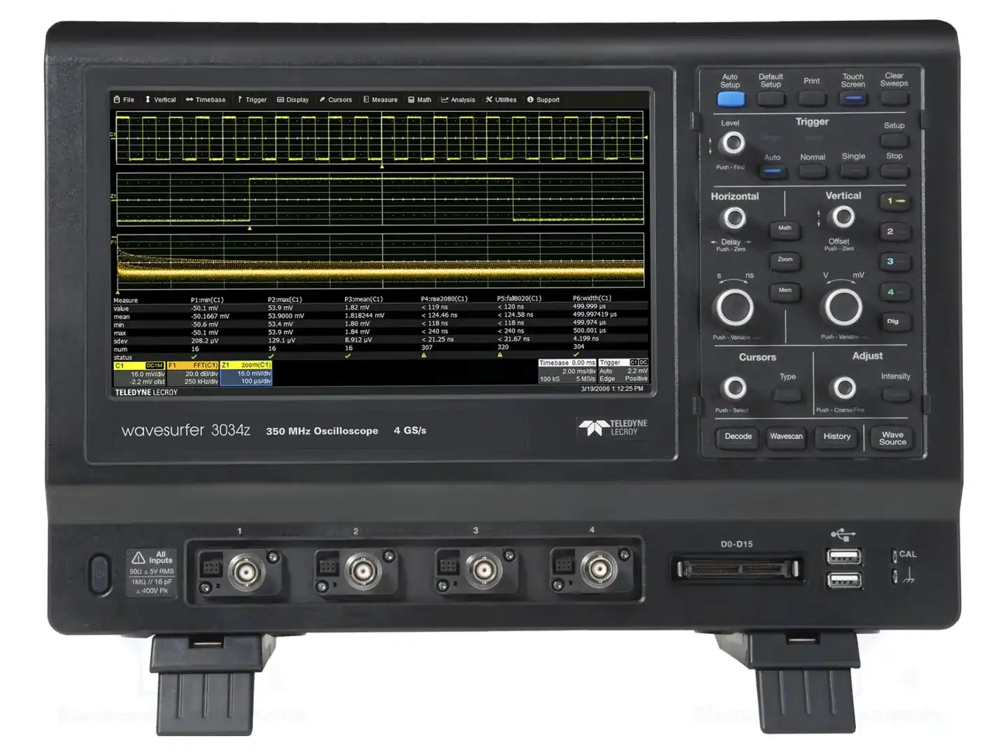 TELEDYNE LECROY WAVESURFER 3034Z PROMO2 — Осциллоскопы цифровые