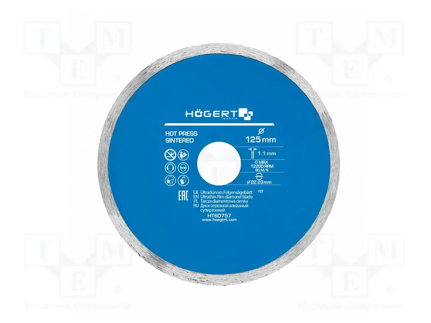 HÖGERT TECHNIK HT6D757 — Диски для резки и шлифовки