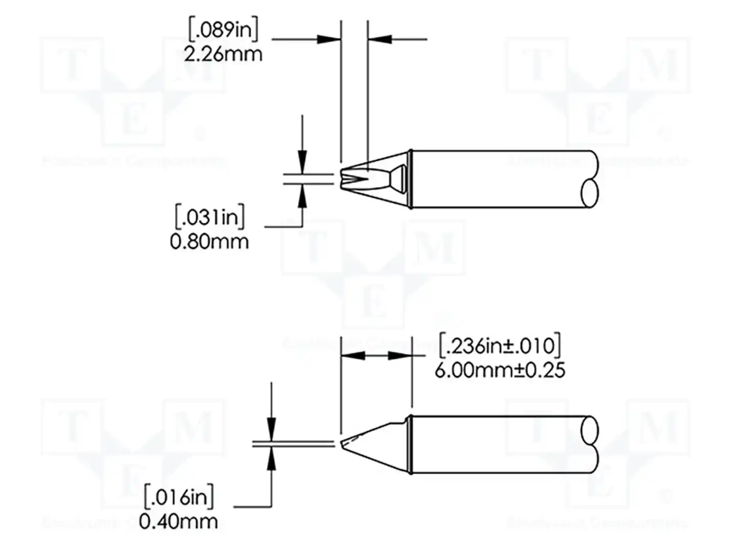 METCAL CVC-7VG0016P — Жала паяльников