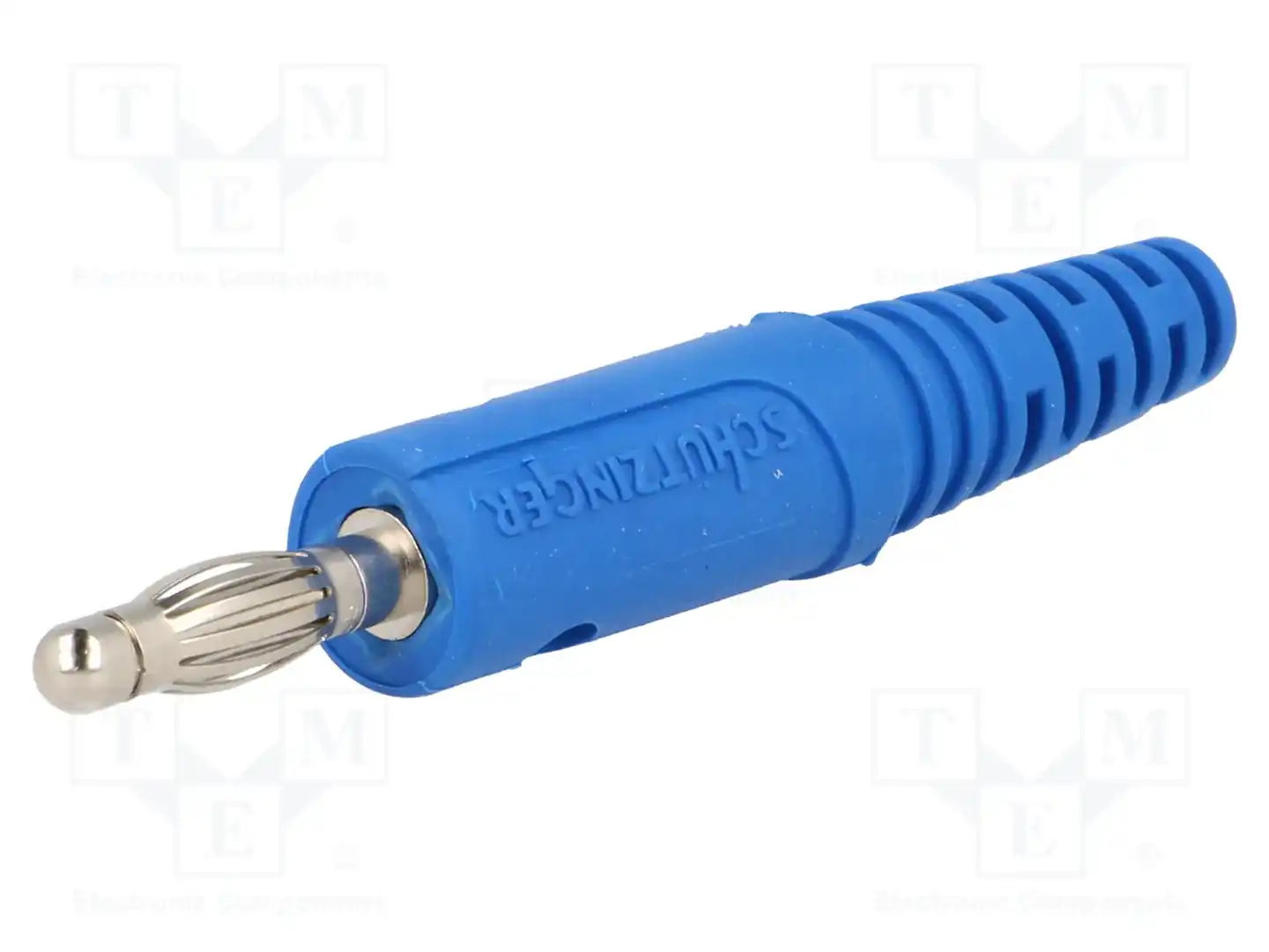 SCHÜTZINGER FK 82 S NI / BL — Вилки банановые 4мм