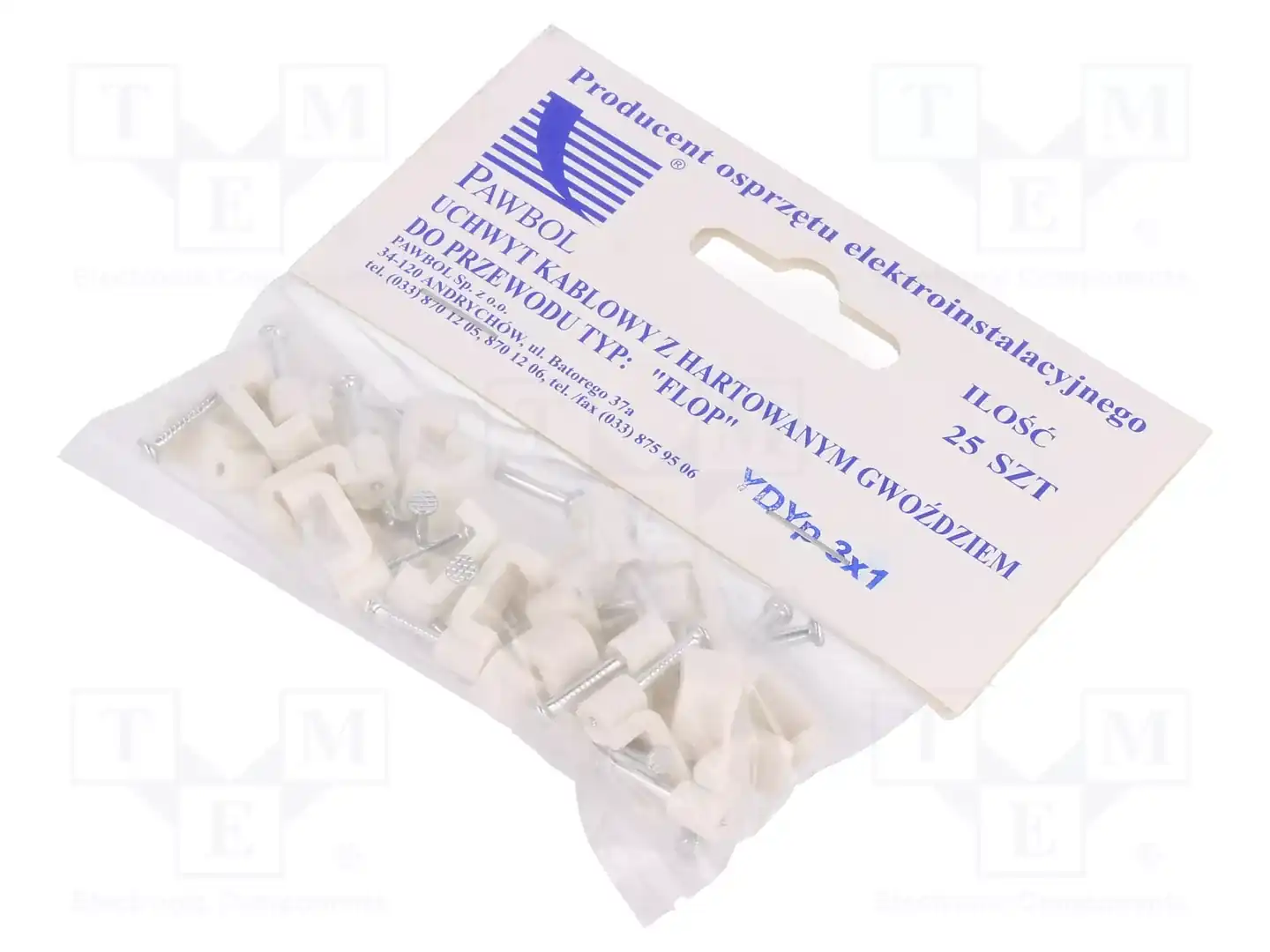 PAWBOL H.7011A -25 -AS — Держатели, скобы для кабелей