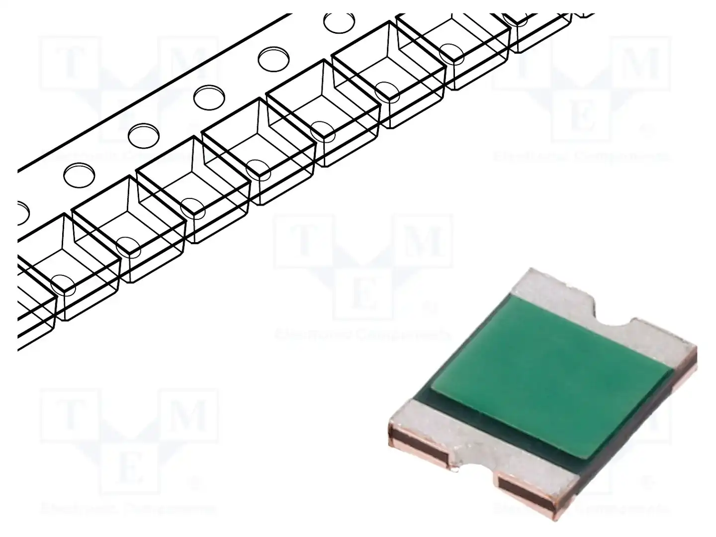 BEL FUSE 0ZCH0035FF2G — Предохранители полимерные SMD