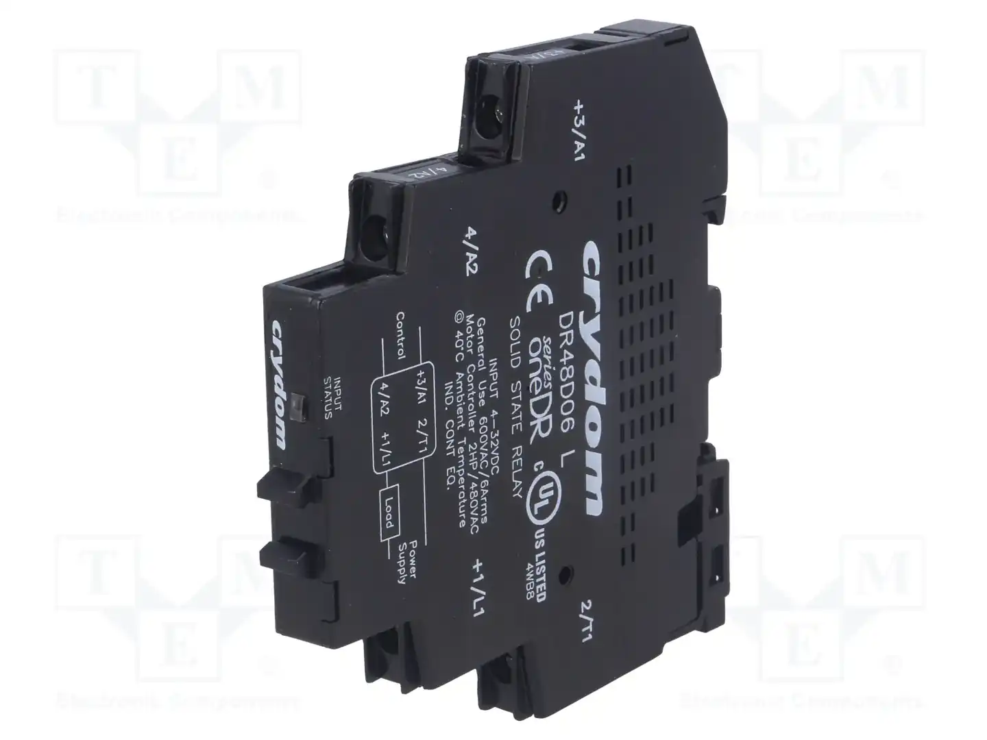 SENSATA / CRYDOM DR48D06 — Реле SSR однофазные