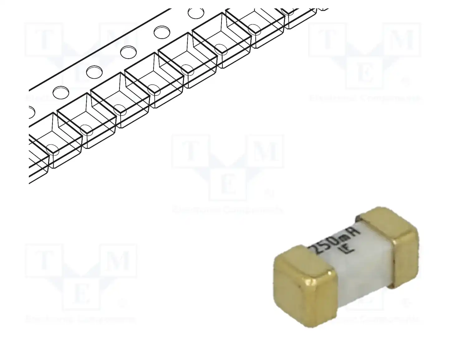 LITTELFUSE 0448.250MR — Предохранители SMD 2410 сверхбыстрые