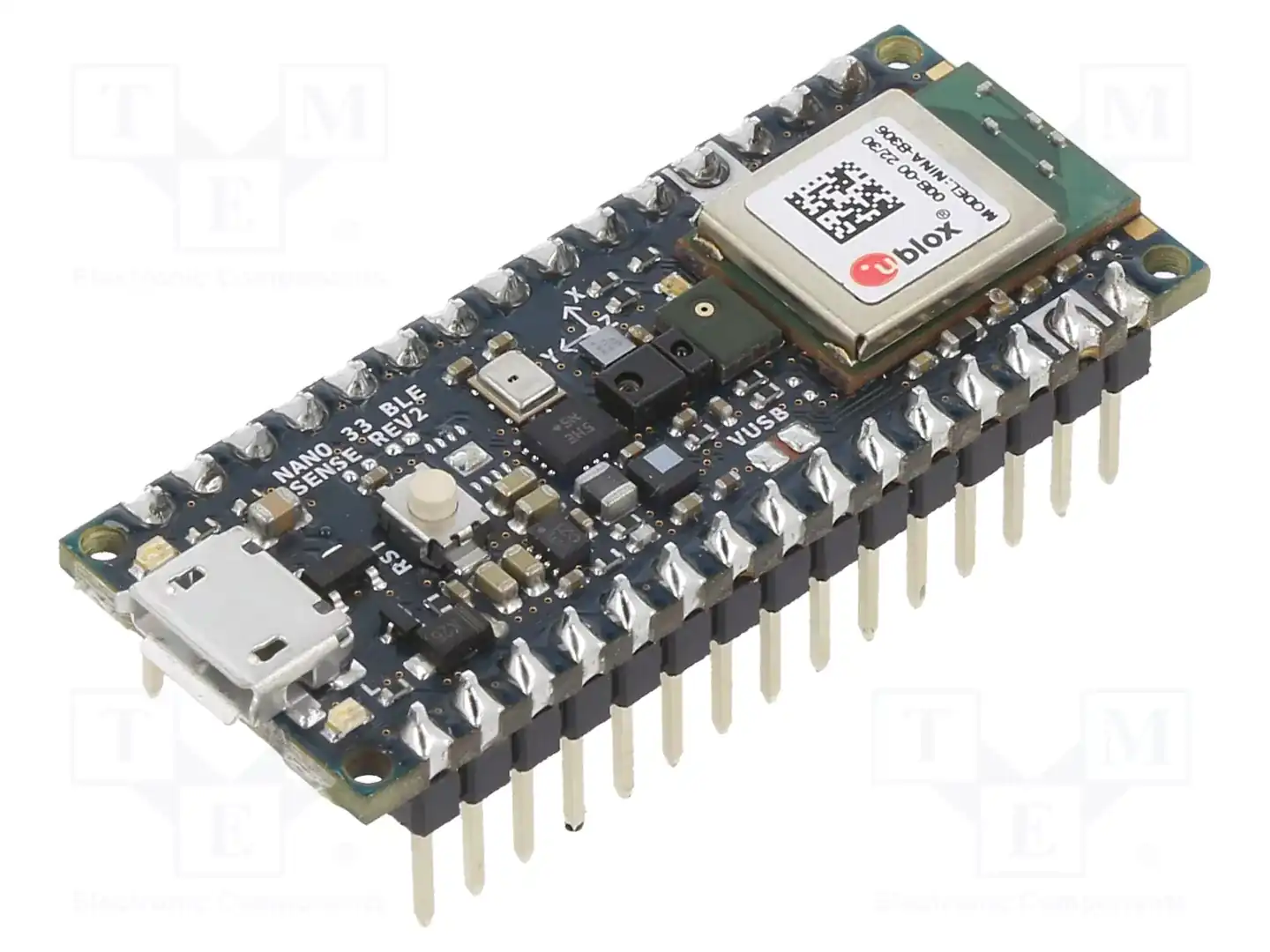 ARDUINO ARDUINO NANO 33 BLE SENSE REV2 + HEADERS — Решения NANO 33 BLE SENSE REV2 + HEADERS