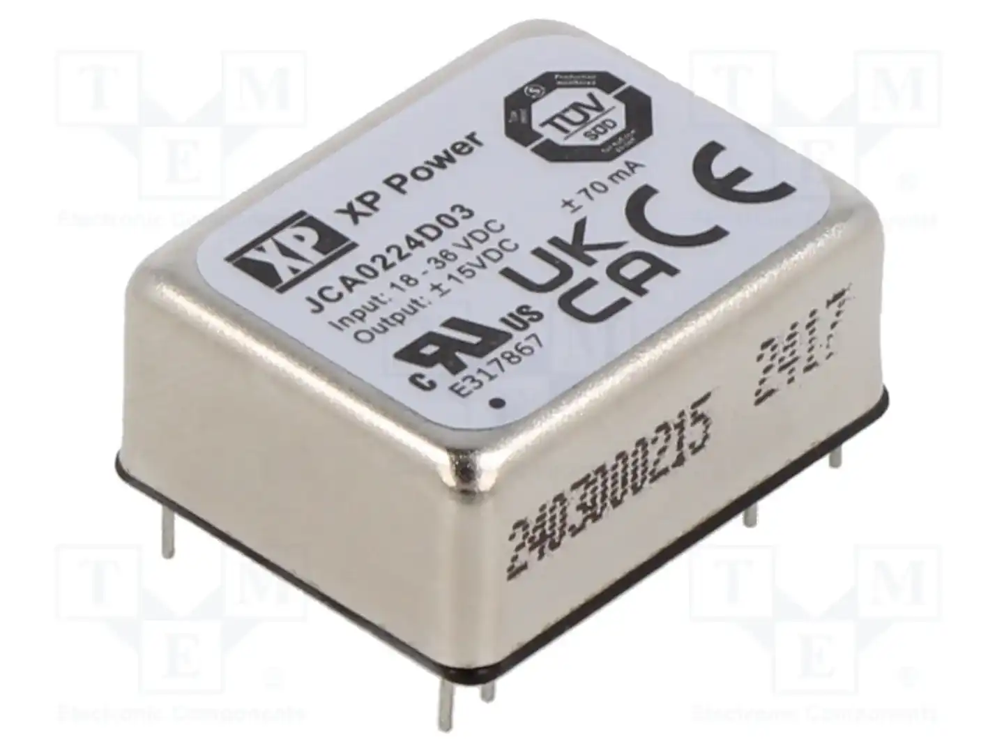XP POWER JCA0224D03 — Преобразователи DC/DC