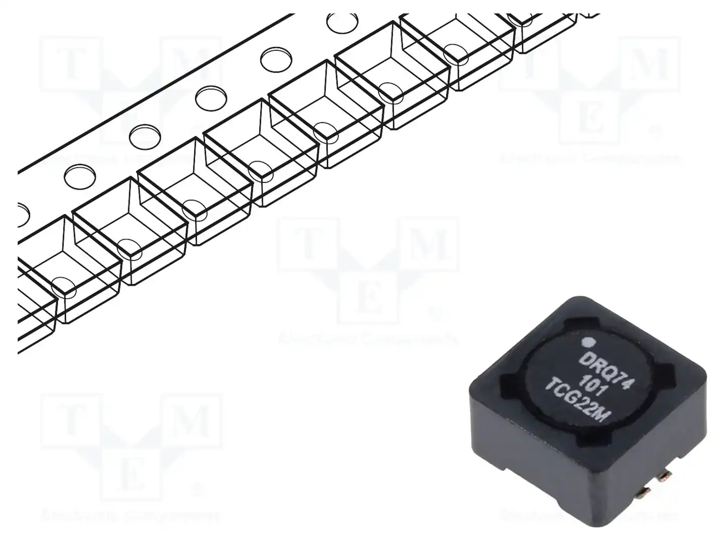 EATON ELECTRONICS DRQ74-101-R — Дроссели