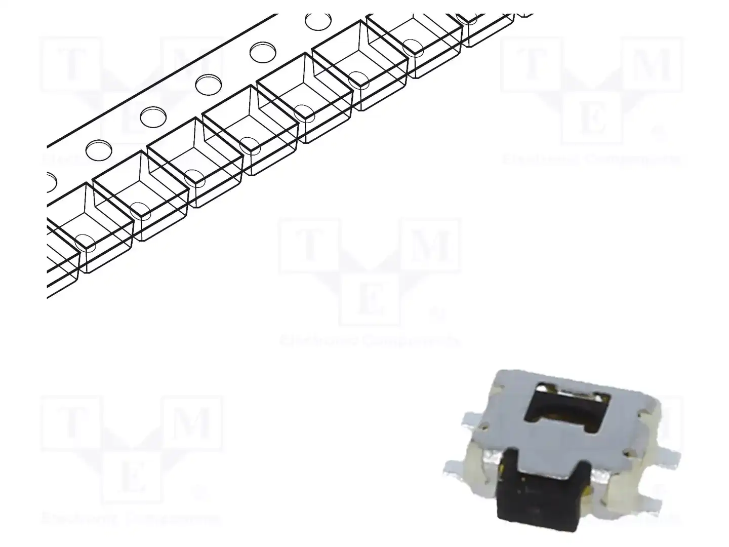 C&K PTS840ESDGMPSMTR LFS — Микропереключатели TACT