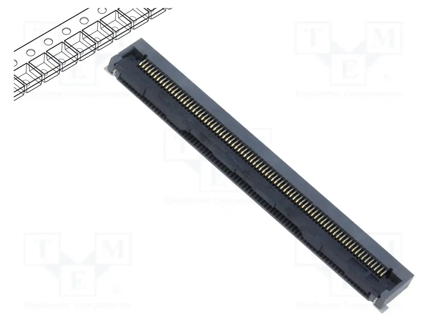 HIROSE FH28KH-80S-0.5SH(98) — Разъeмы FFC/FPC растр 0,5мм