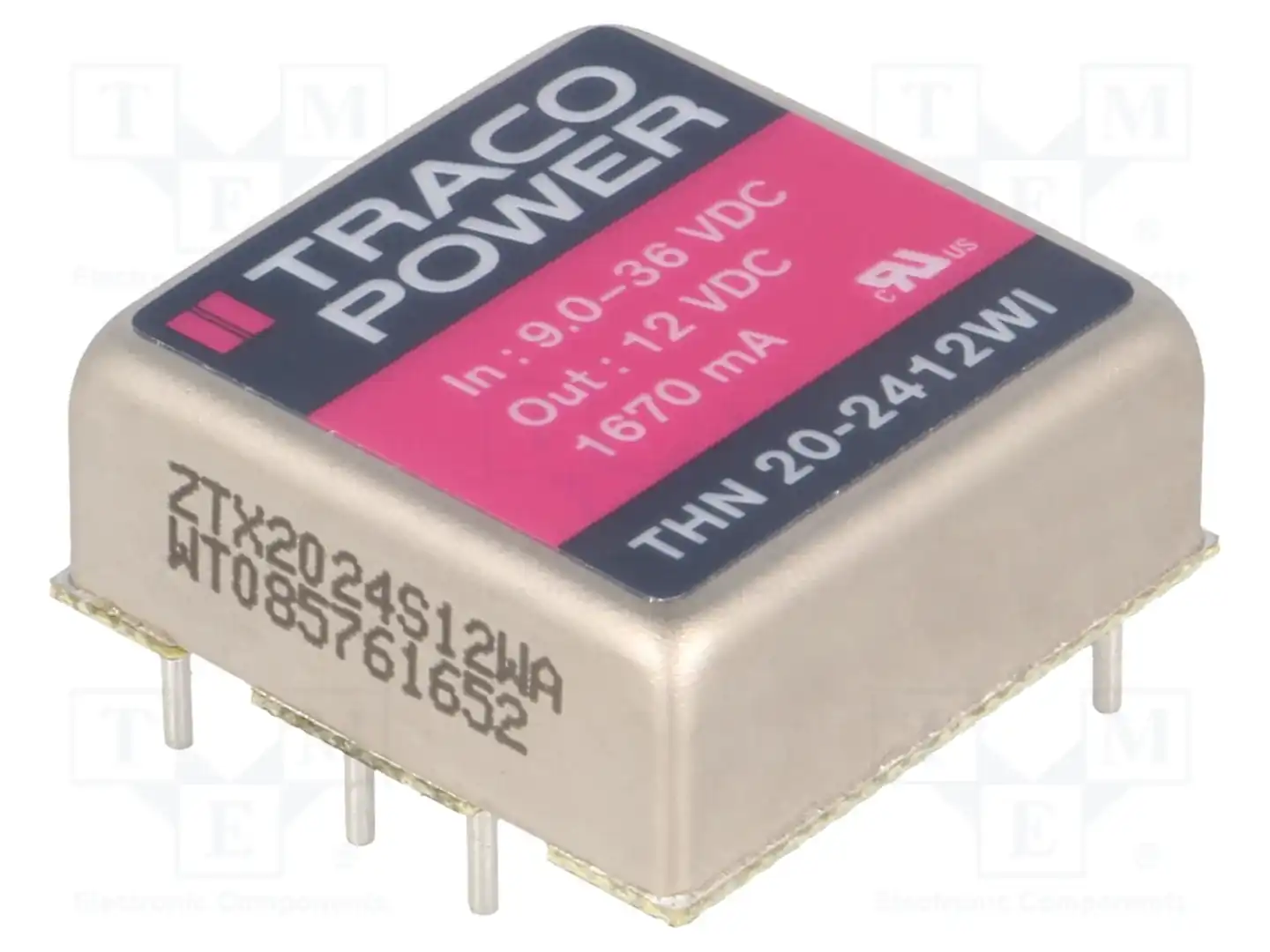 TRACO POWER THN 20-2412WI — Преобразователи DC/DC