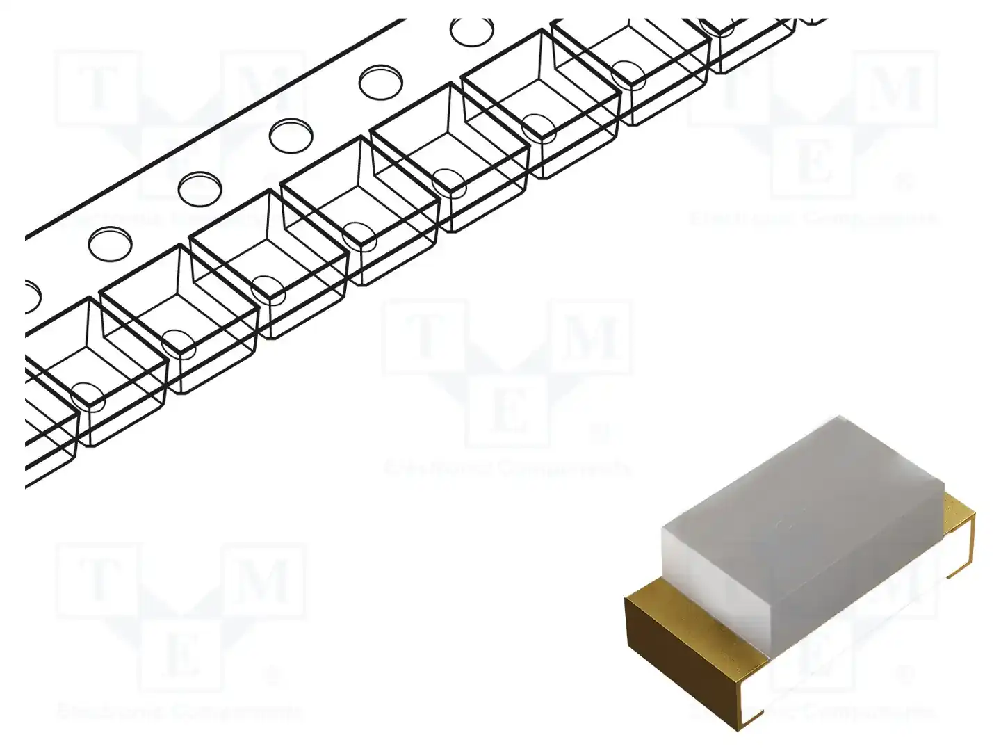 KINGBRIGHT ELECTRONIC KPT-1608LVSECK-J3-PRV — Светодиоды SMD цветные