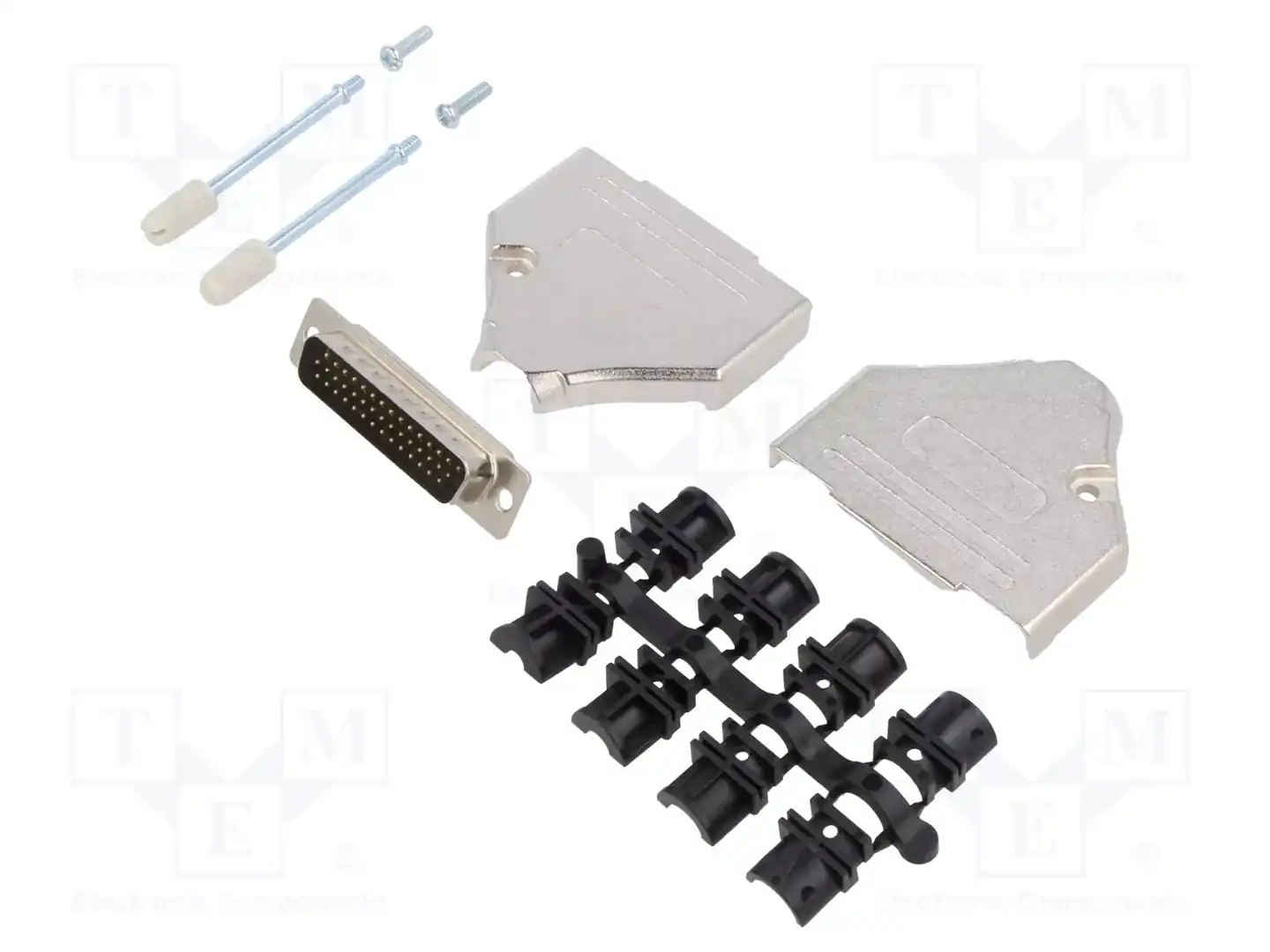MH CONNECTORS MHDTZK25HD44MS-K — Штекеры и гнезда D-Sub