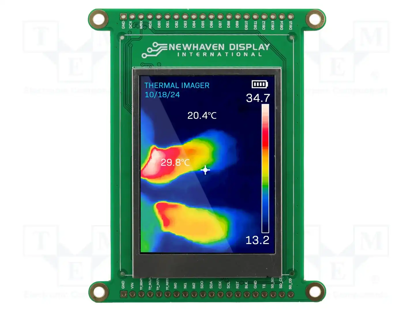 NEWHAVEN DISPLAY INTERNATIONAL NHD-2.4-CSXP-BREAKOUT — Дисплеи TFT
