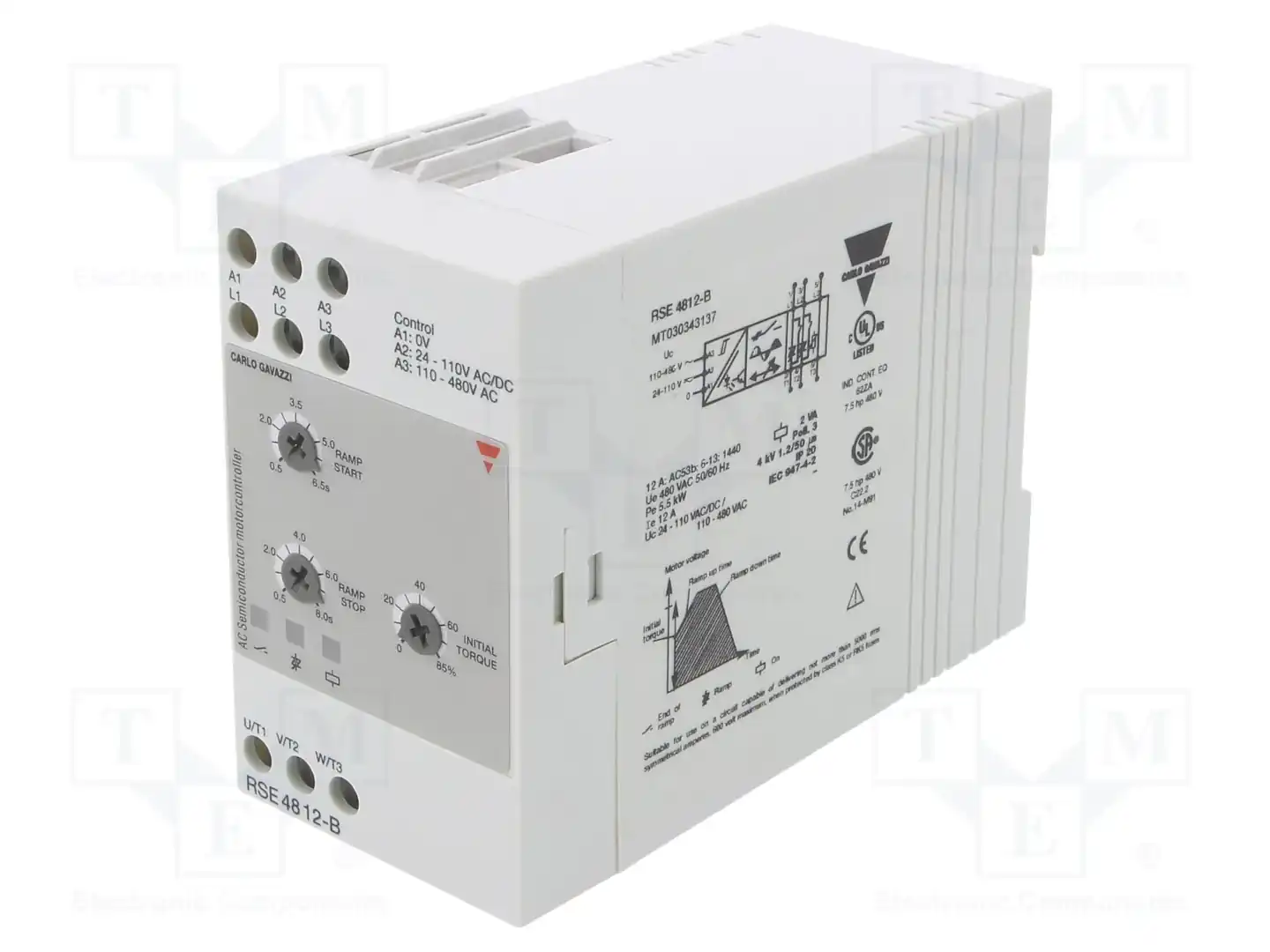 CARLO GAVAZZI RSE4812-B — Устройства плавного пуска