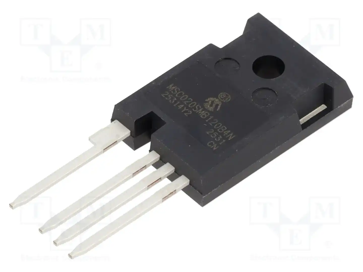 Microchip Technology MSC020SMB120B4N — Транзисторы с каналом N THT