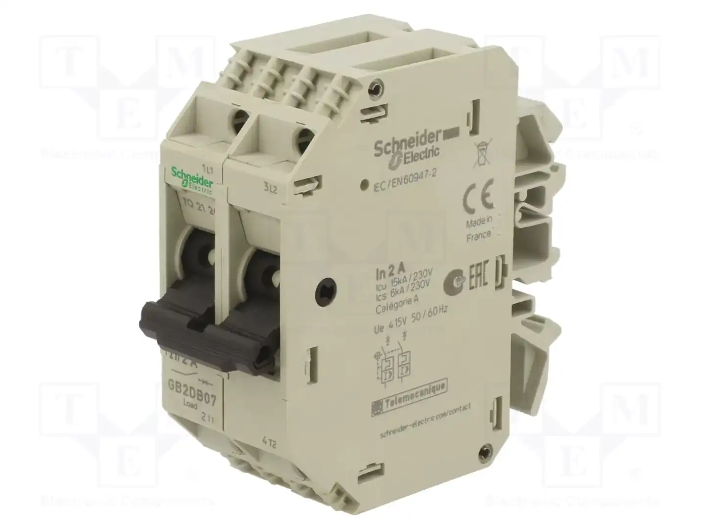 SCHNEIDER ELECTRIC GB2DB07 — Выключатели двигательные