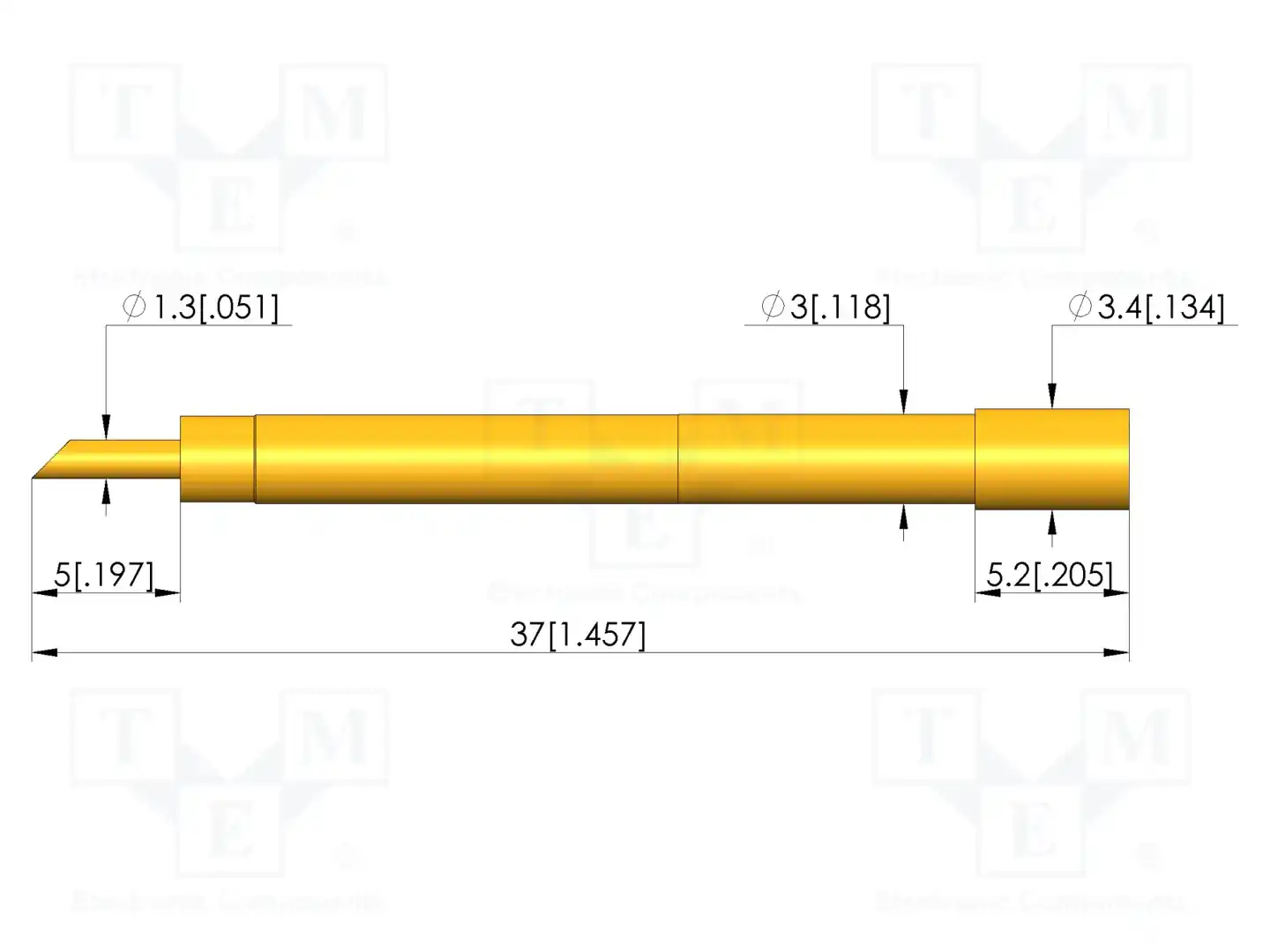 INGUN KS-74723M — Гнёзда для измерительных щупов