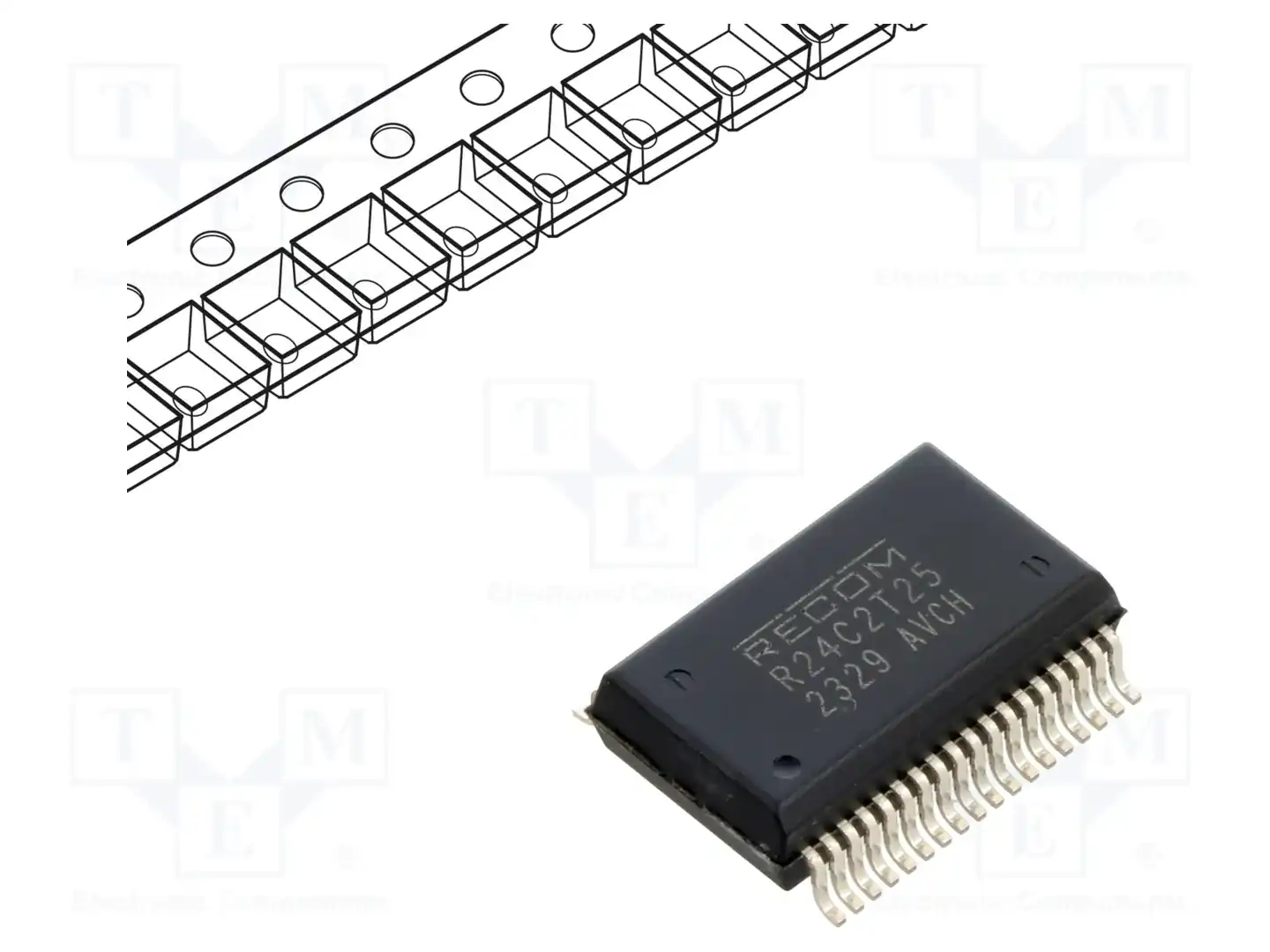 RECOM R24C2T25-CT — Преобразователи DC/DC