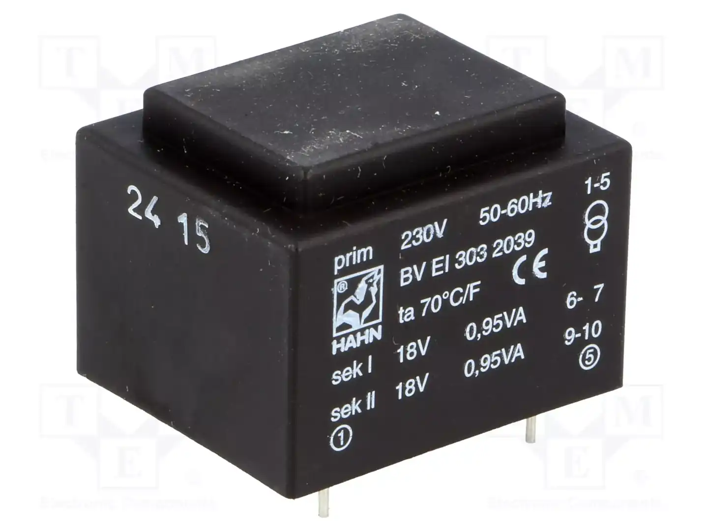 HAHN BV EI 303 2039 — Трансформаторы PCB