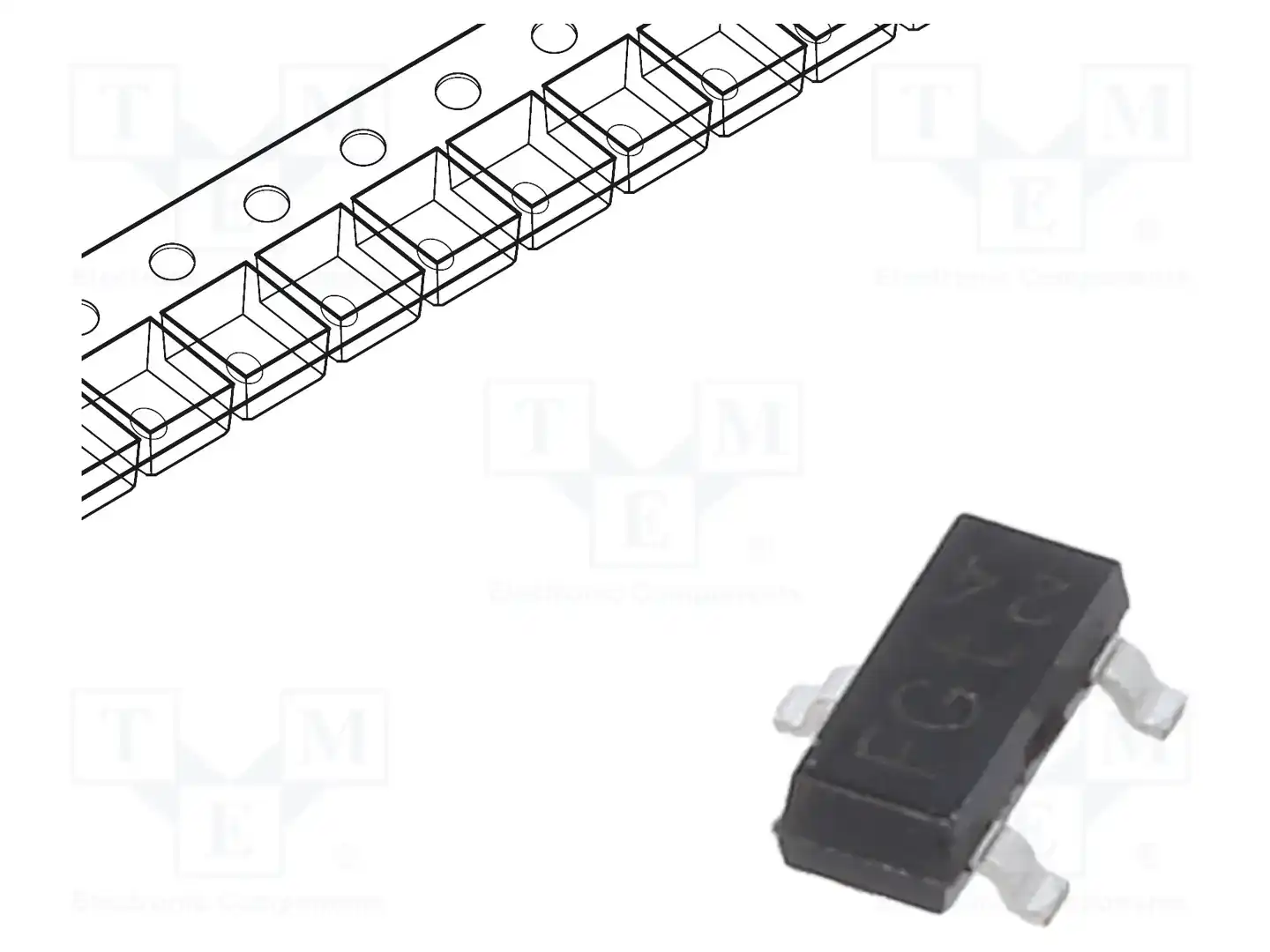 NEXPERIA BCV47,215 — Транзисторы Дарлингтона NPN SMD