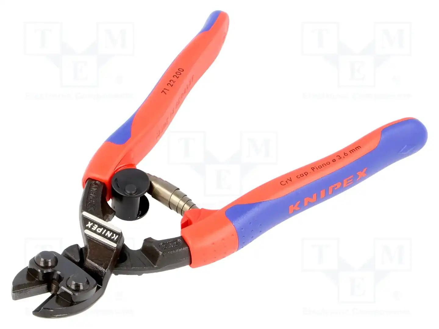 KNIPEX 71 22 200 — Клещи-кусачки для резки