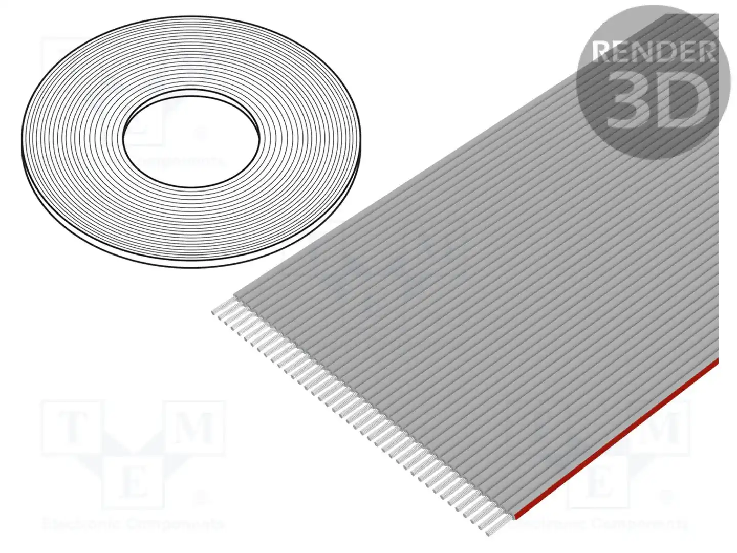 BQ CABLE FLC-40/30-E — Провода ленточные одноцветные