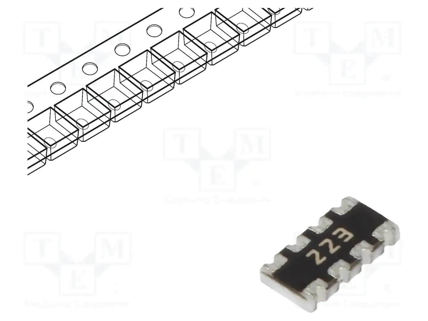 BOURNS CAT16-223J4LF — Резисторные сборки