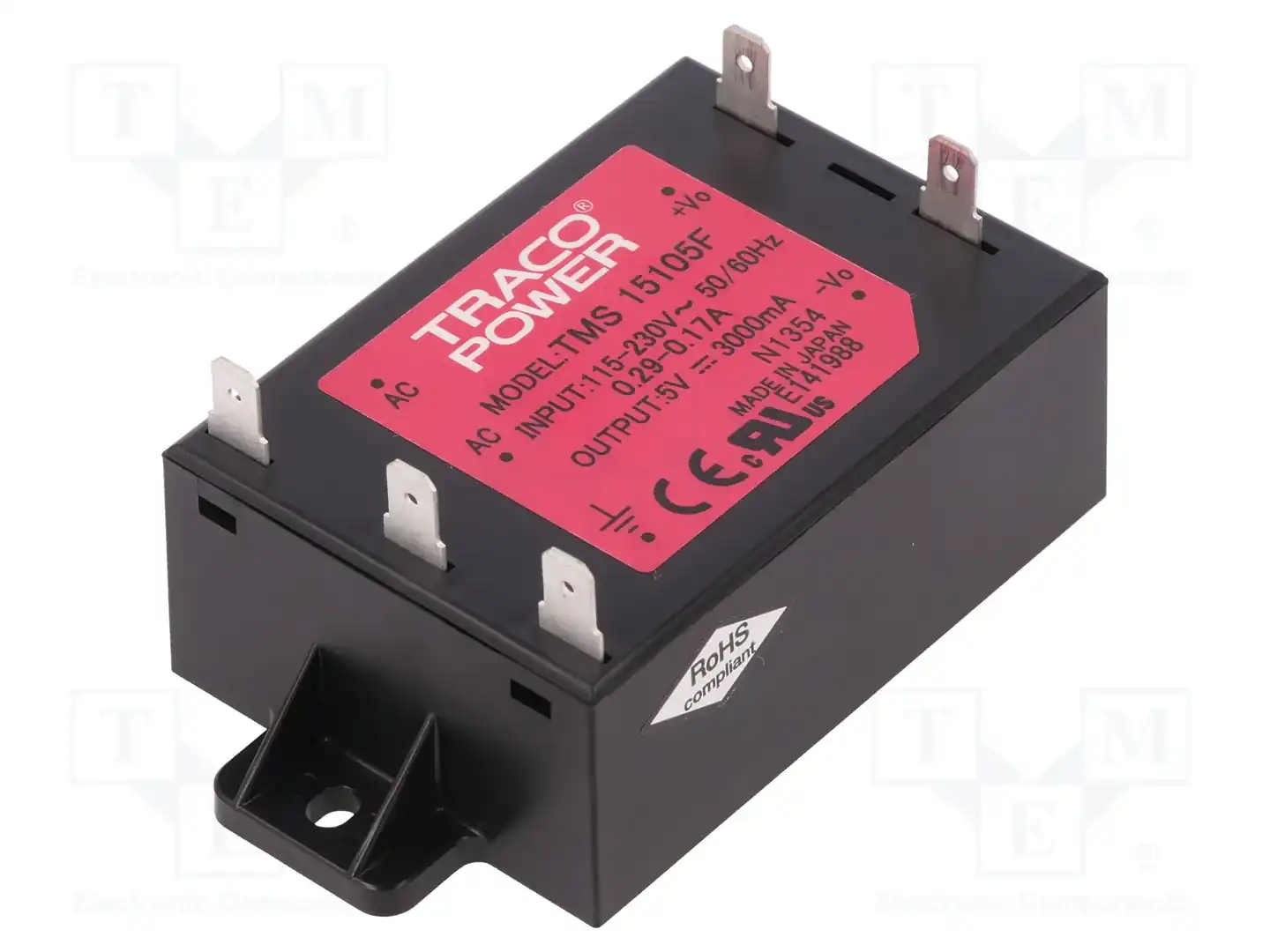 TRACO POWER TMS 15105F — Блоки питания для встраивания