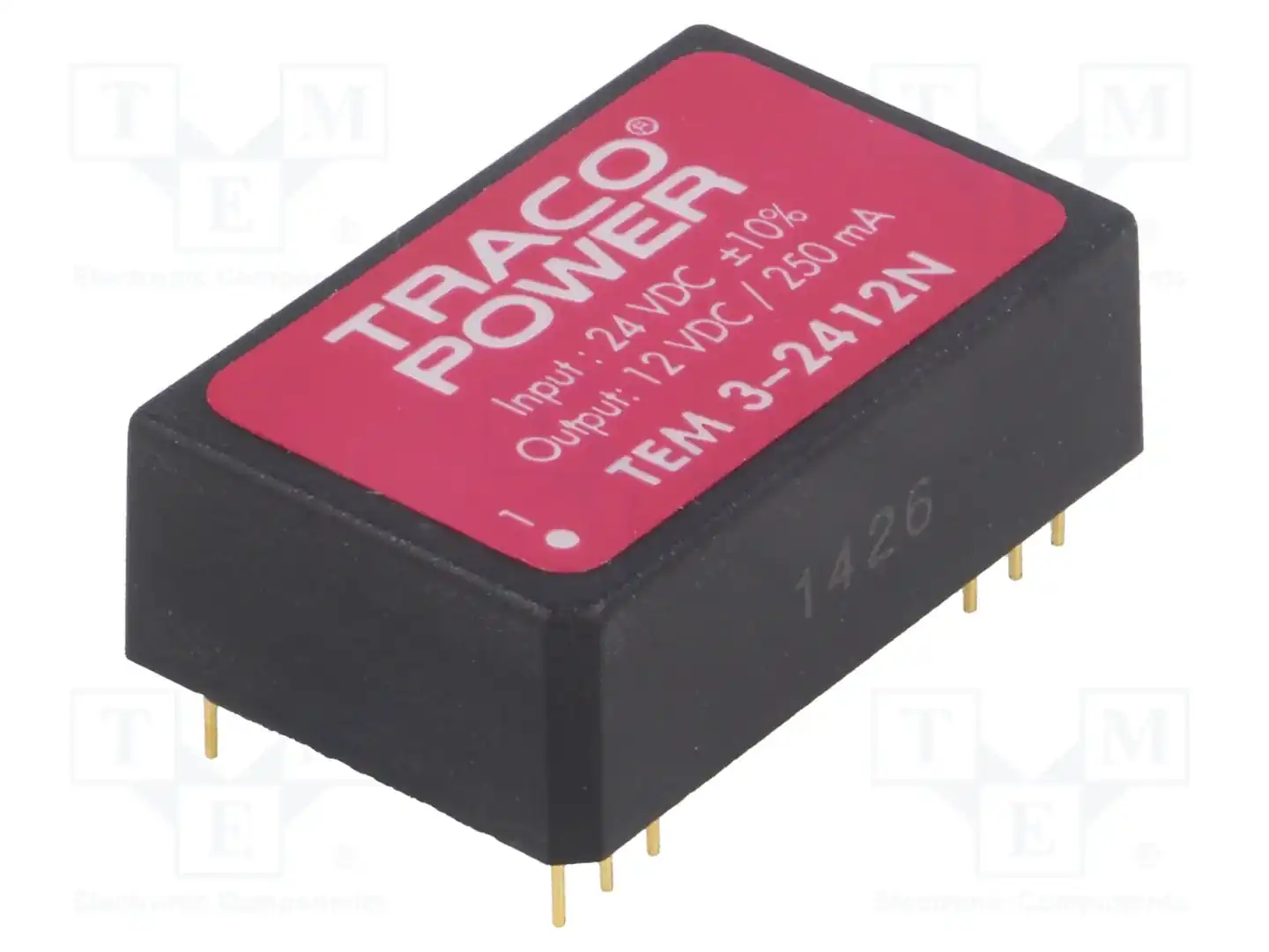 TRACO POWER TEM 3-2412N — Преобразователи DC/DC