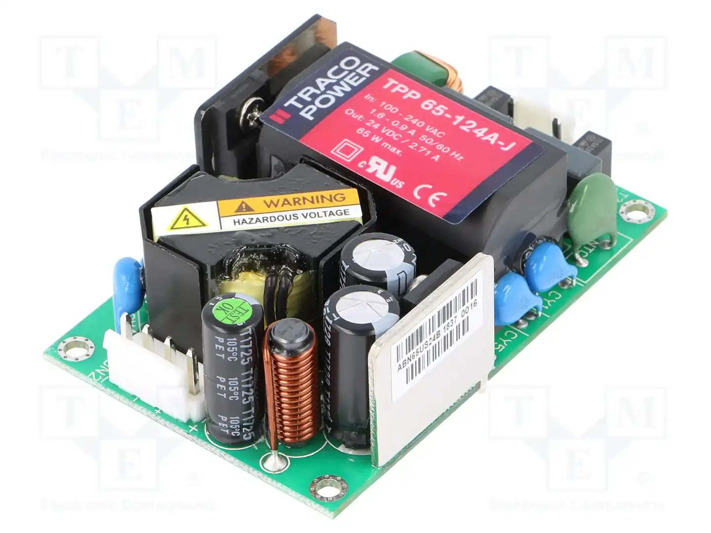 TRACO POWER TPP 65-124A-J — Открытые блоки питания