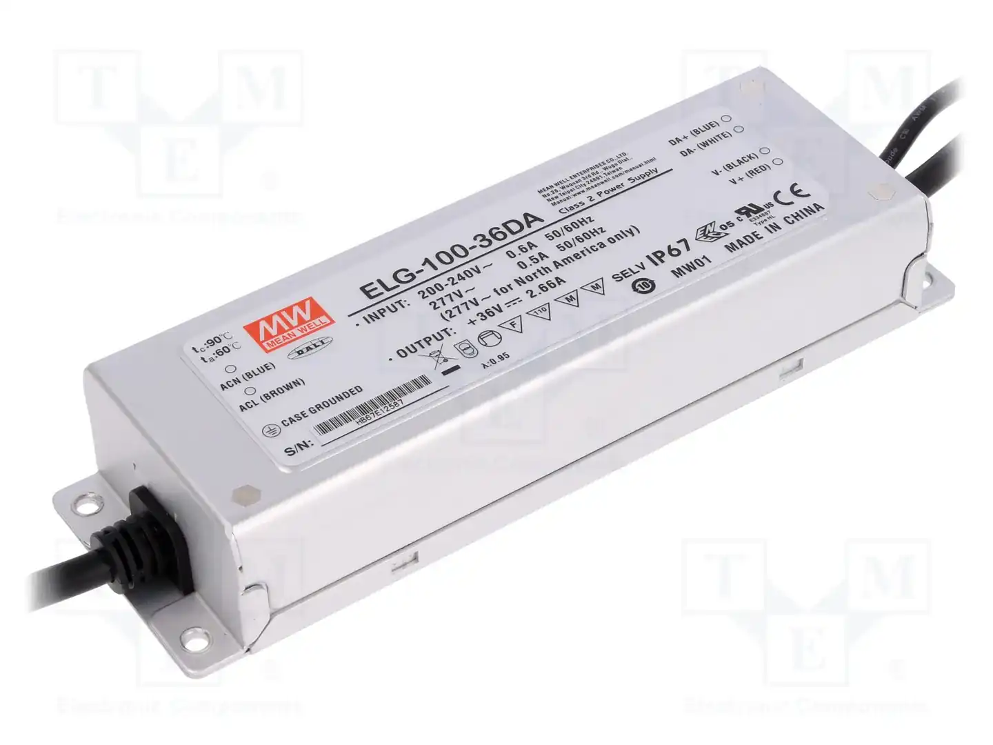 MEAN WELL ELG-100-36DA — Блоки питания для LED