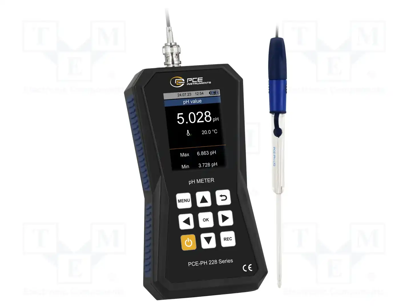 PCE INSTRUMENTS PCE-PH 228LIQ — Измерители и тестеры pH