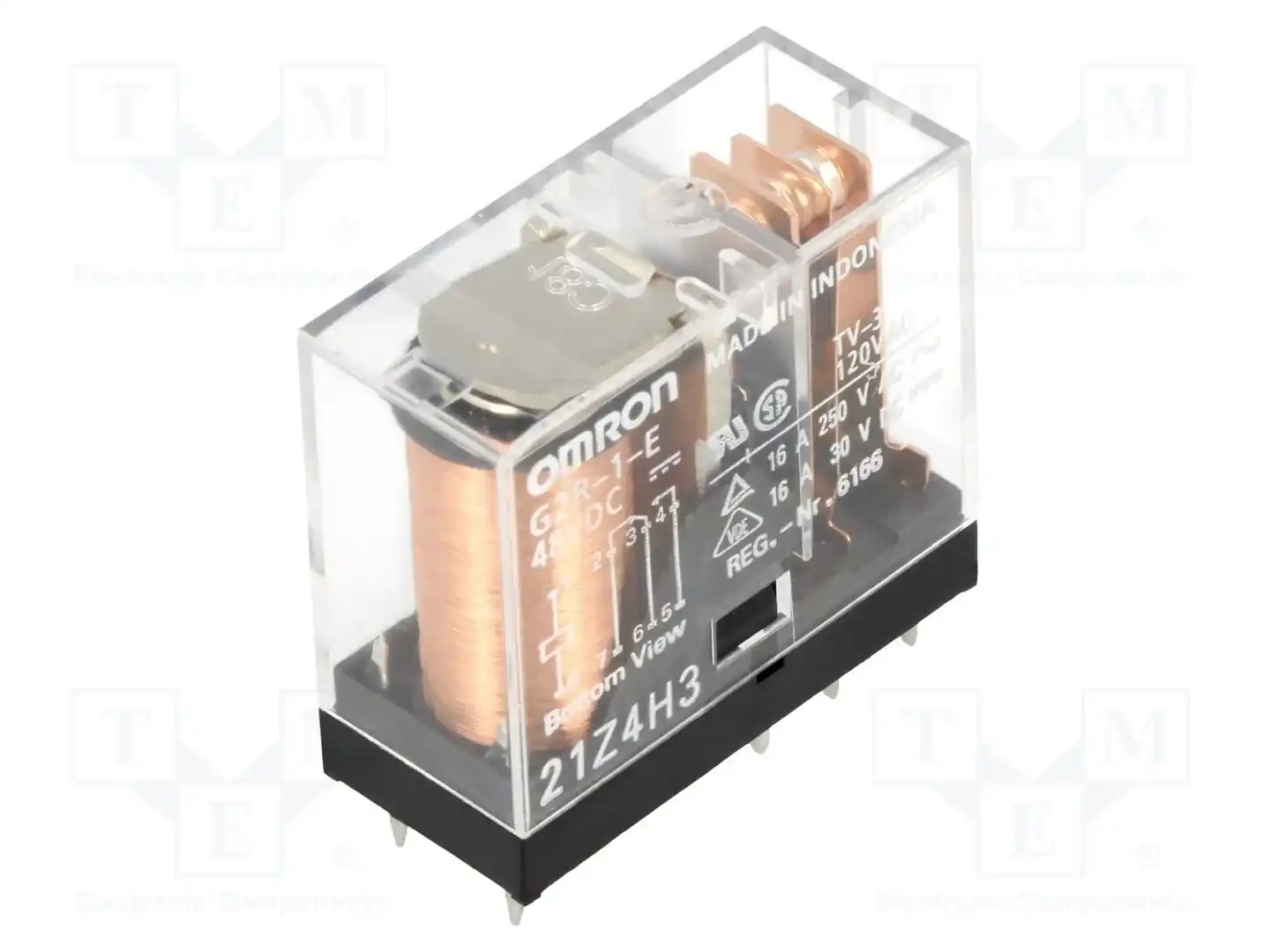 OMRON Electronic Components G2R-1-E 48VDC — Реле электромагн. миниатюрные