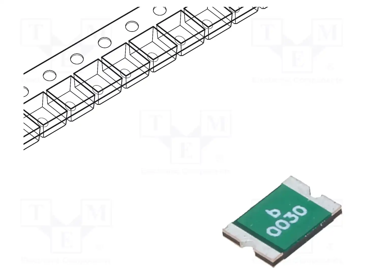 BEL FUSE 0ZCG0030FF2C — Предохранители полимерные SMD