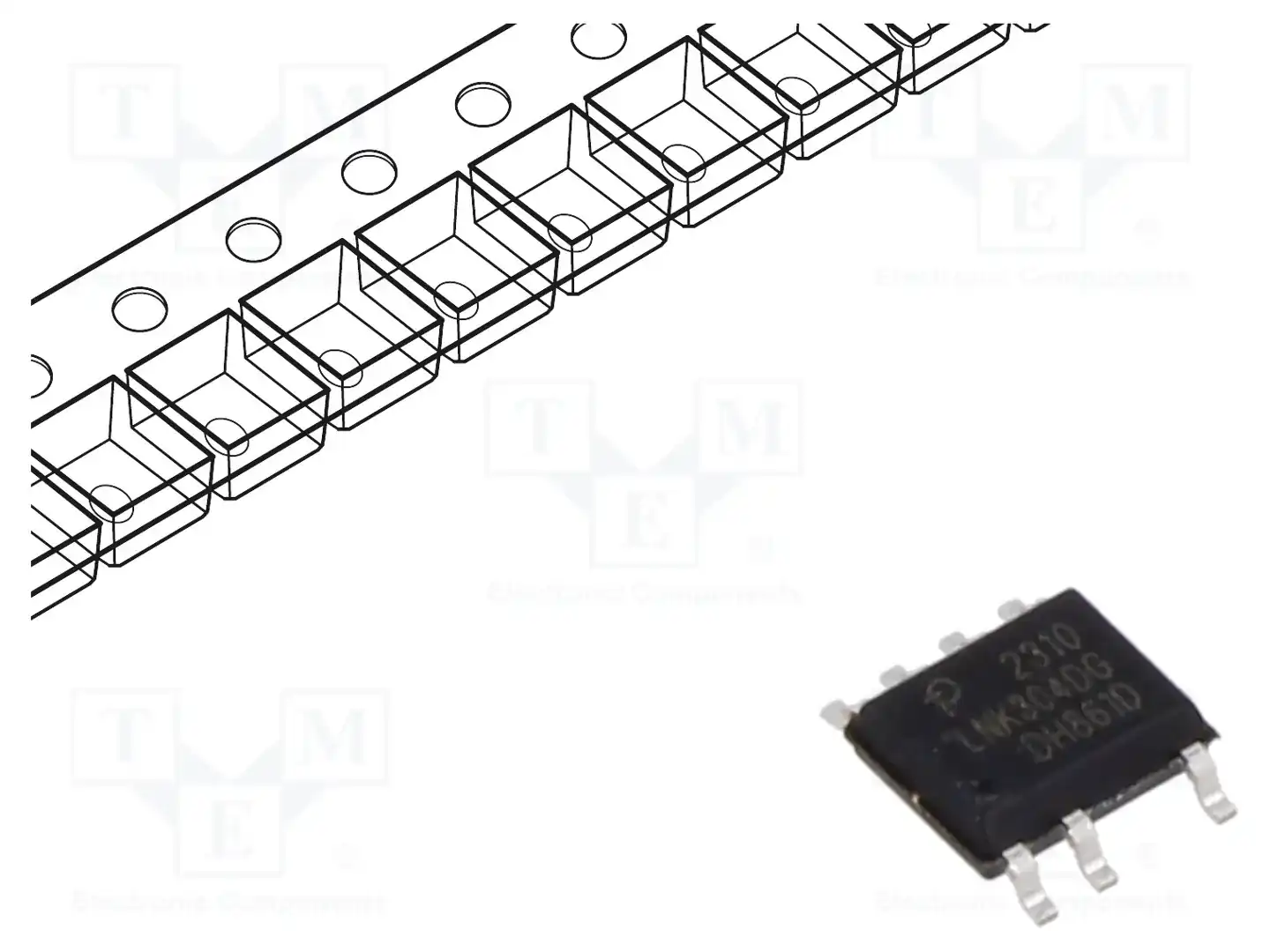 POWER INTEGRATIONS LNK304DG-TL — Регуляторы напряжения - микросхемы DC/DC
