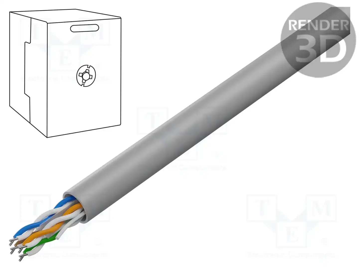 GEMBIRD UPC-6004SE-SOL — Провода телекоммуникационные