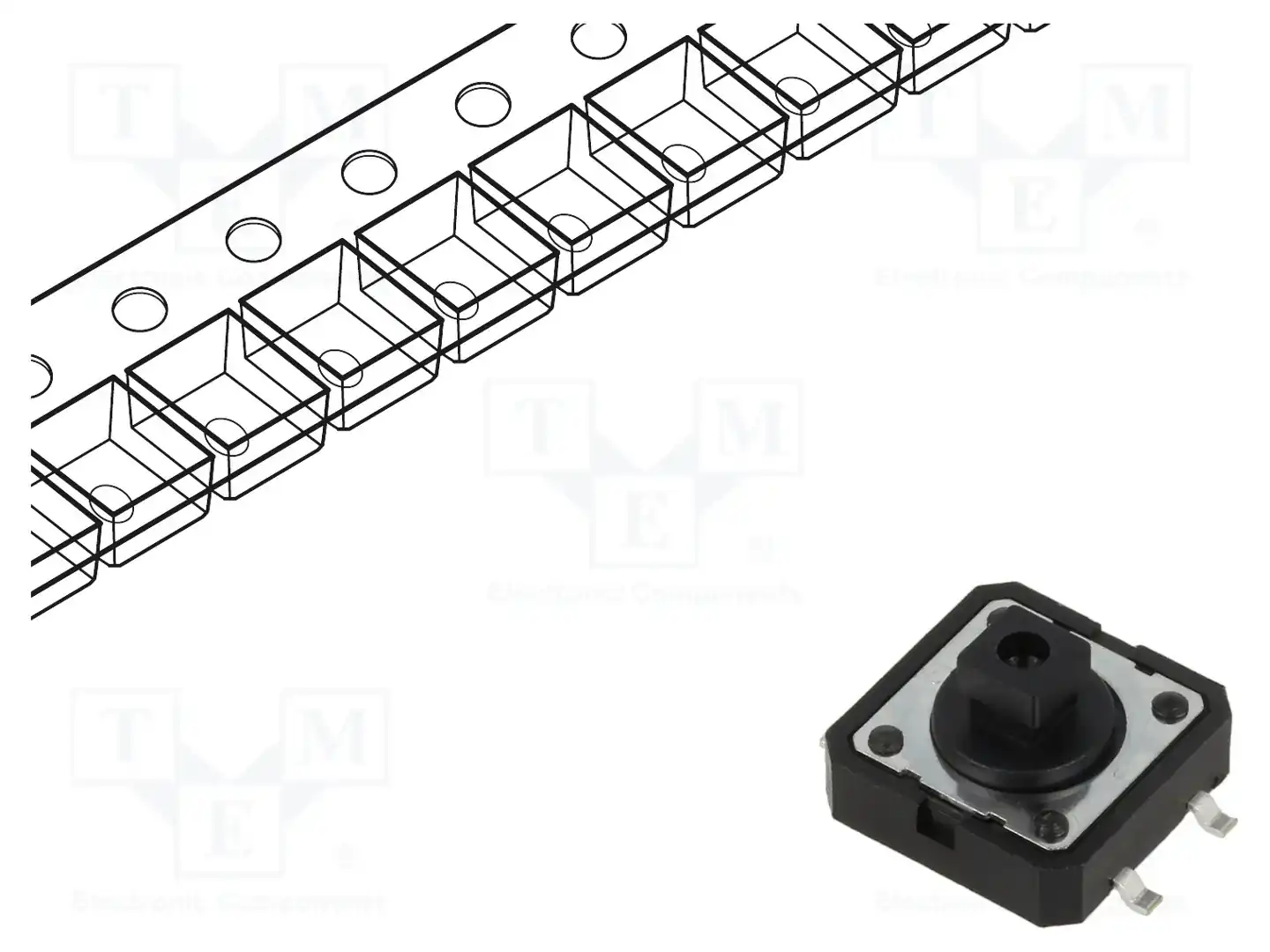 C&K PTS125SJK73SMTR2LFS — Микропереключатели TACT