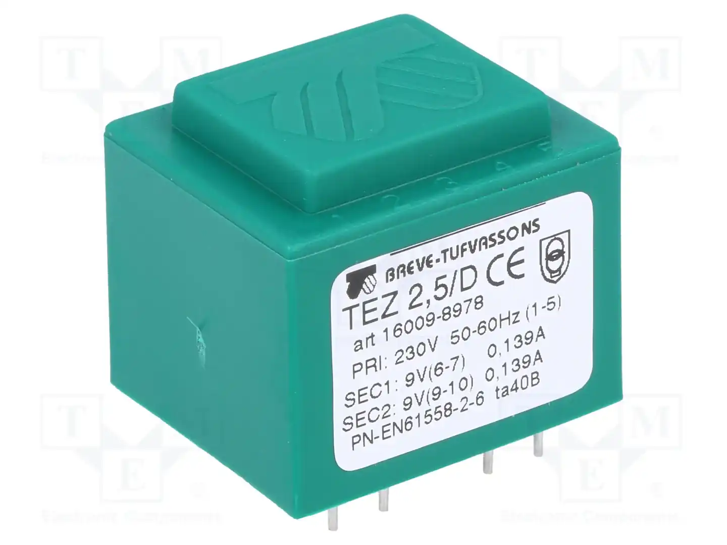 BREVE TUFVASSONS 16009-8978 — Трансформаторы PCB