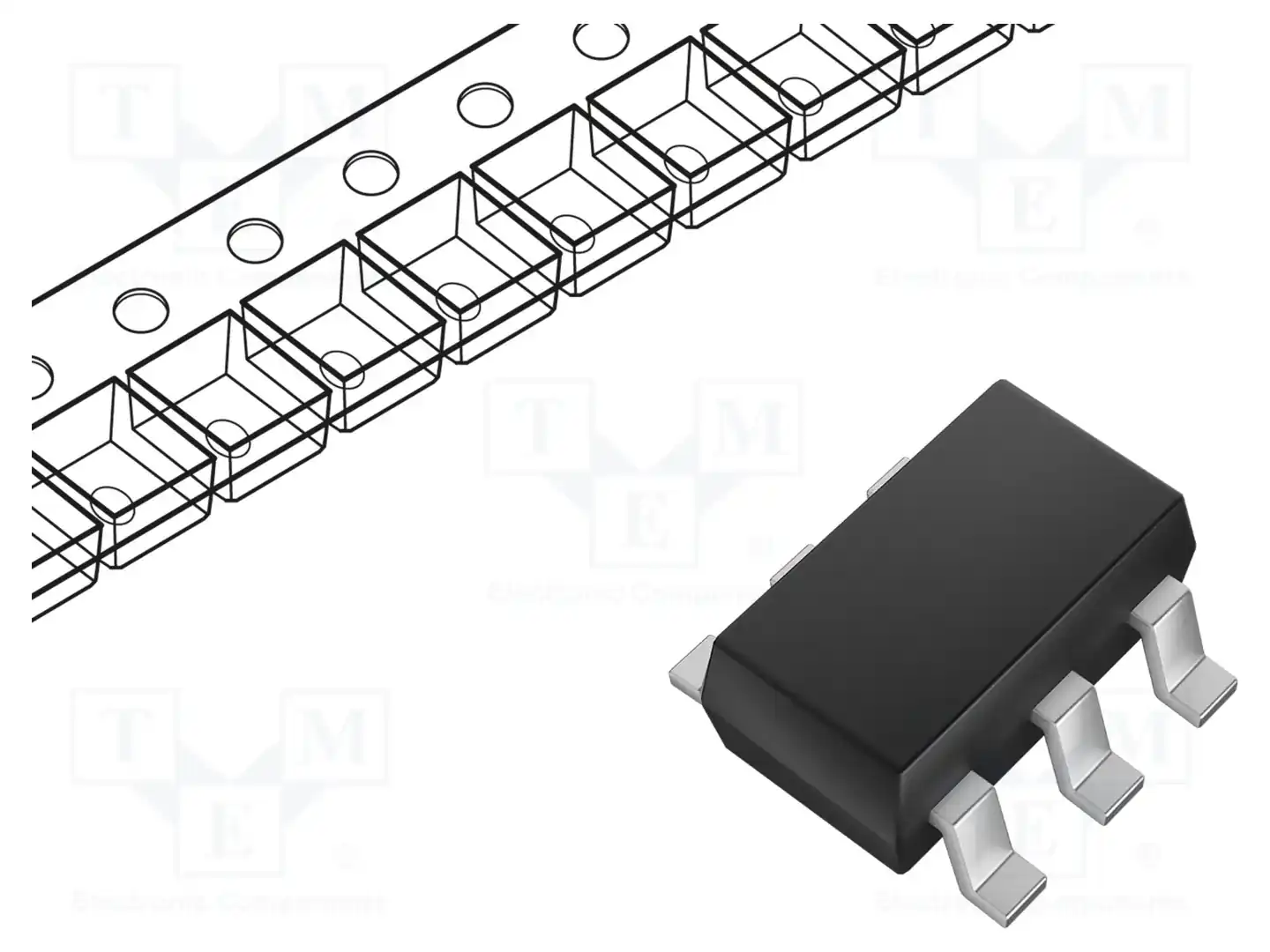 onsemi MBD770DWT1G — Диоды Шотки SMD