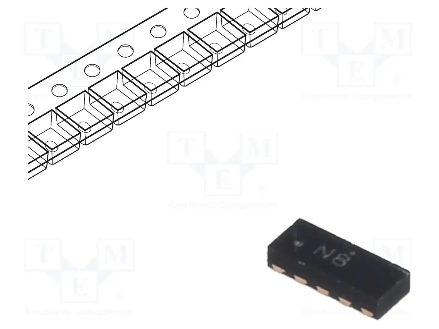 TOSHIBA DF10G5M4N,LF(D — Диоды защитные - сборки