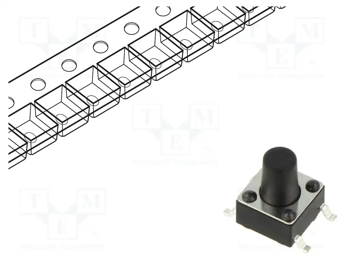 CONNFLY DS1042-03-113KKR25010 — Микропереключатели TACT