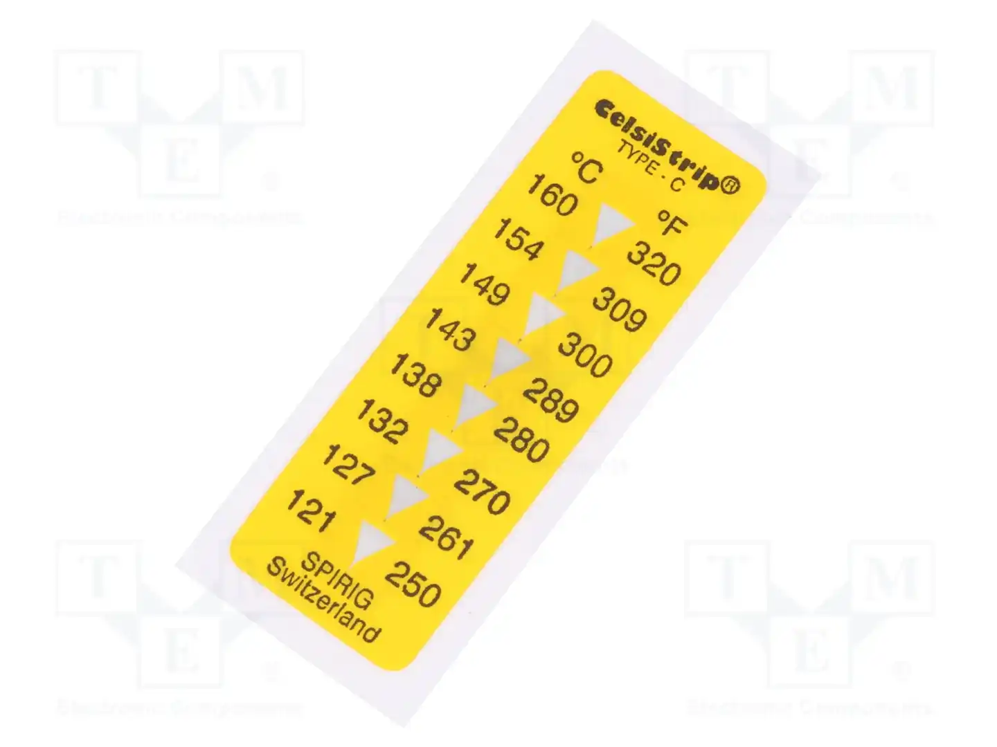 SPIRIG CS-C — Термоиндикаторные этикетки