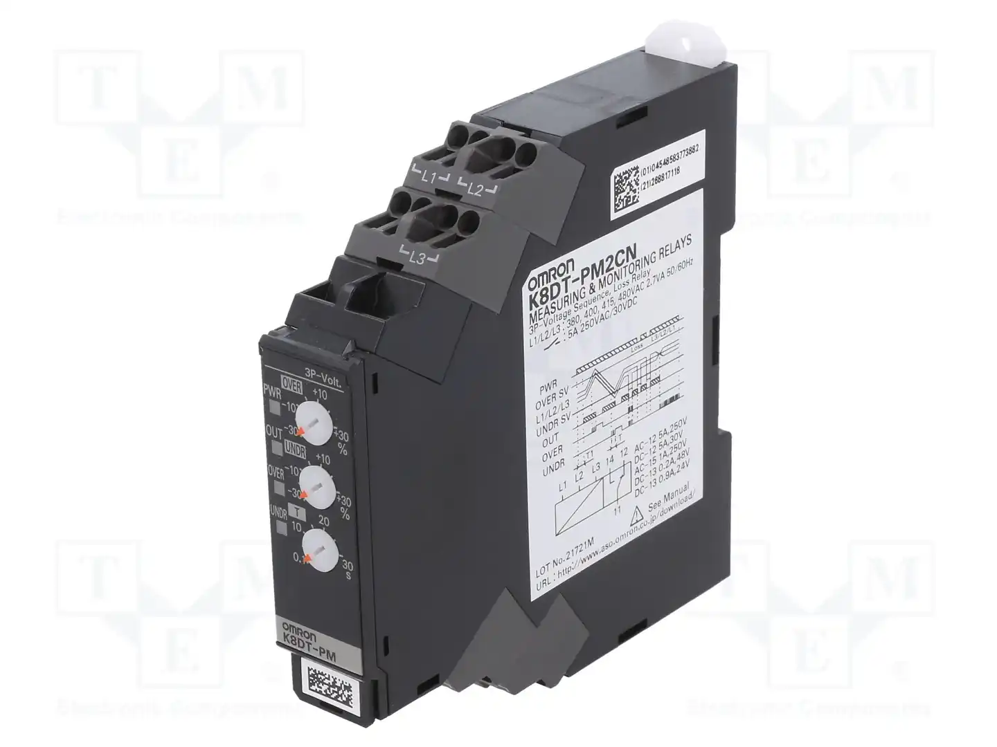 OMRON K8DT-PM2CN — Контрольные реле