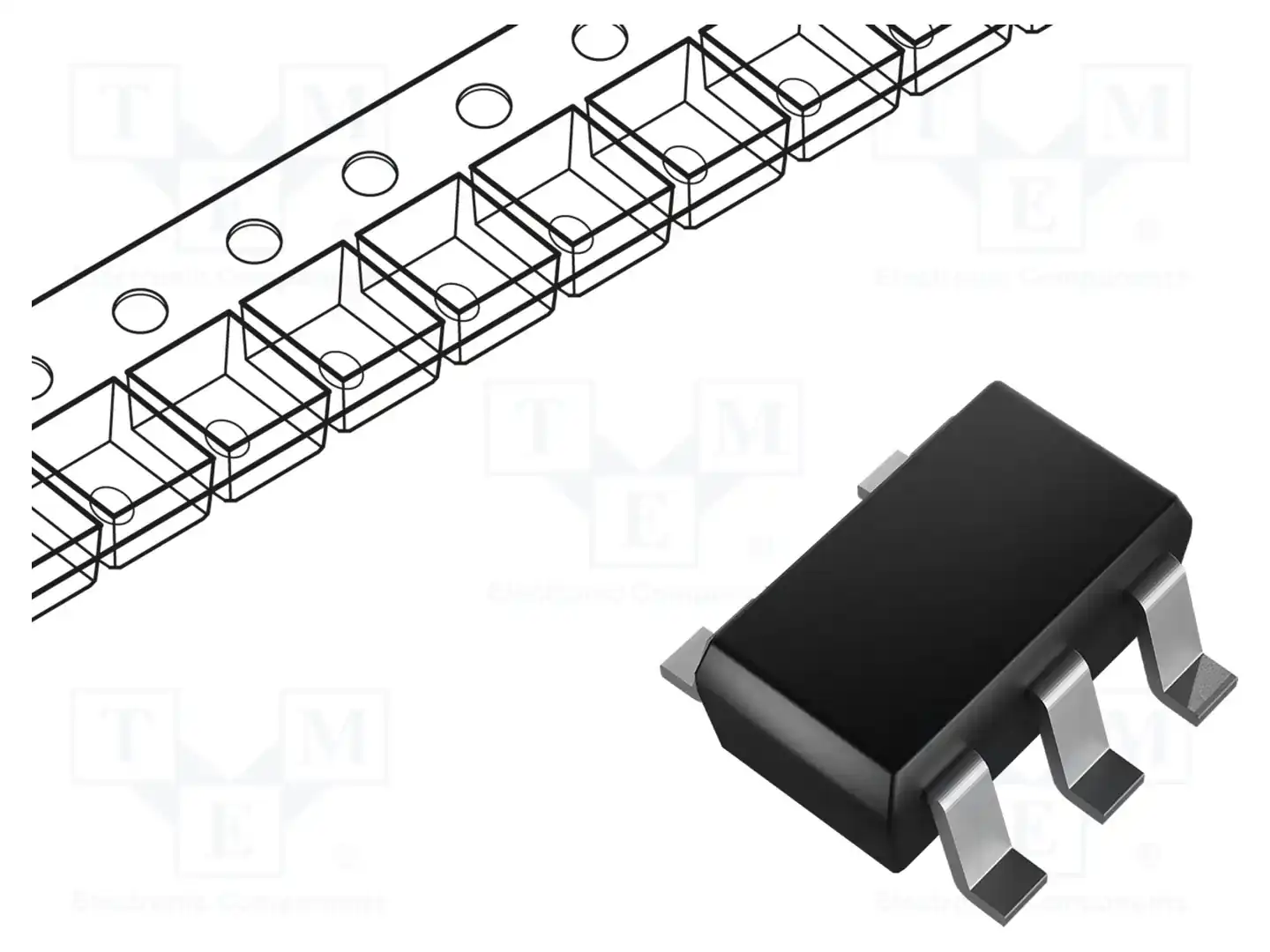 Texas Instruments TLV2371IDBVR — Операционные усилители SMD