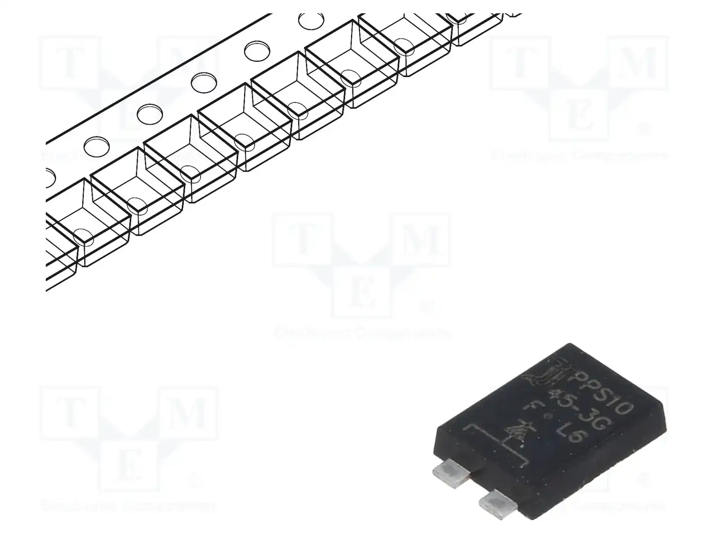 DIOTEC SEMICONDUCTOR PPS1045-3G — Диоды Шотки SMD